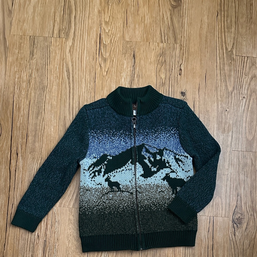 Tea Collection Green Mountain Sweater 2-3t